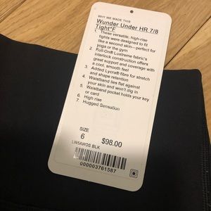 Lululemon - Wunder Under HR 7/8 Workout Pants